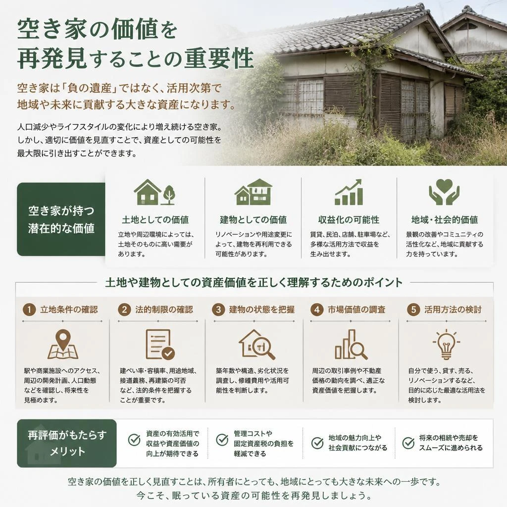 空き家の価値を見直そう